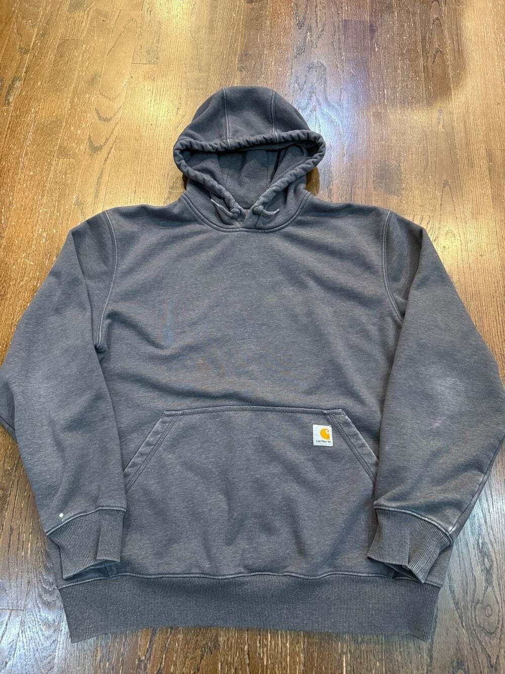 Carhartt Rain Defender Carbon Heather Original Fit Hoodie Size L